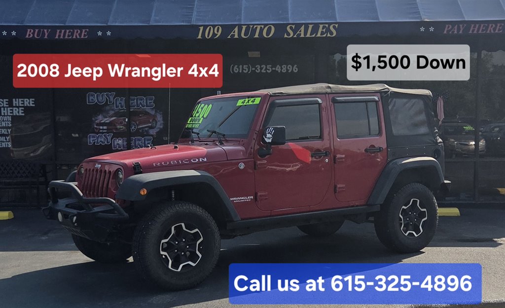 jeep wrangler unlimited 2008 1J8GA69168L566791 image jeep wrangler unlimited 2008 1J8GA69168L566791 image